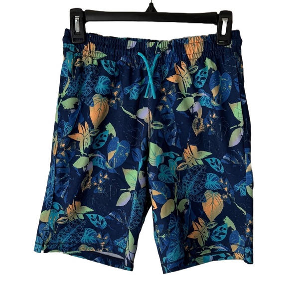 Tropical Swim Shorts Boys Size Large (10-12) - Picture 1 of 7